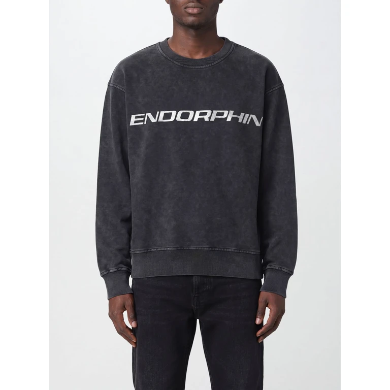 MSGM Sweatshirt Men color Charcoal (4040MM76SE26709298)