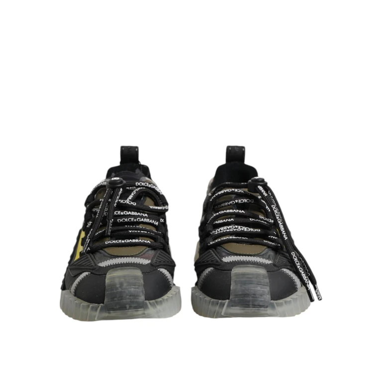 Dolce & Gabbana Multicolor Lace Up Low Top Ns1 Sneakers Shoes - Men