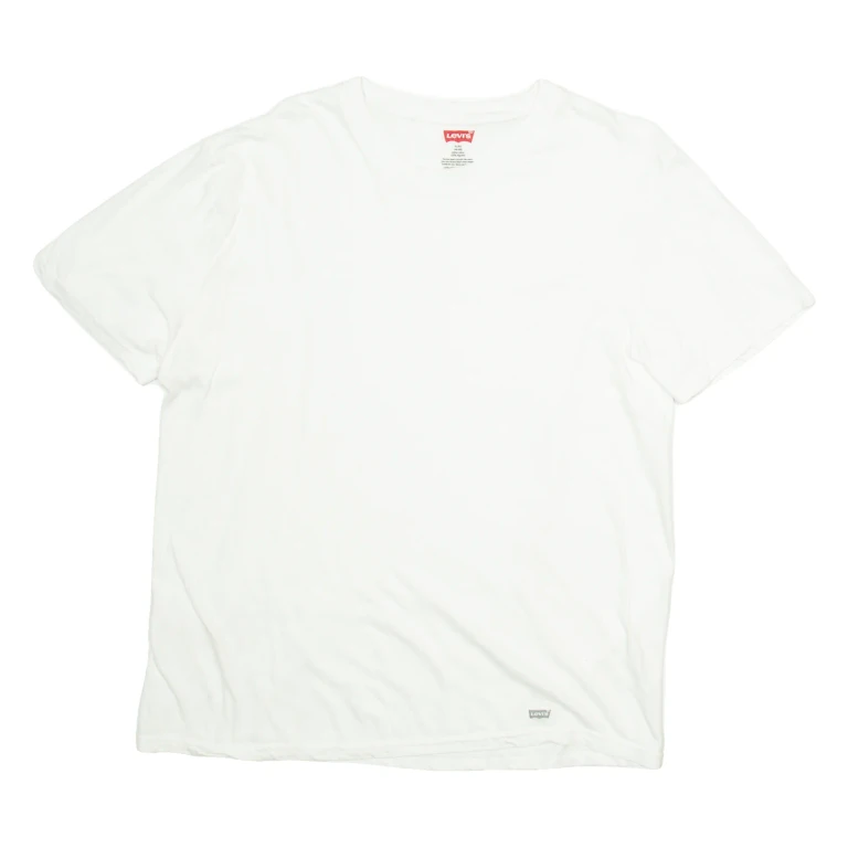 LEVI'S Mens T-Shirt White XL