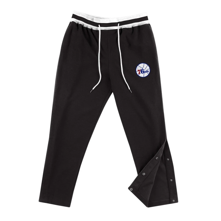 Men's NBA Reversed Fleece Tearaway Pant Philadelphia 76Ers