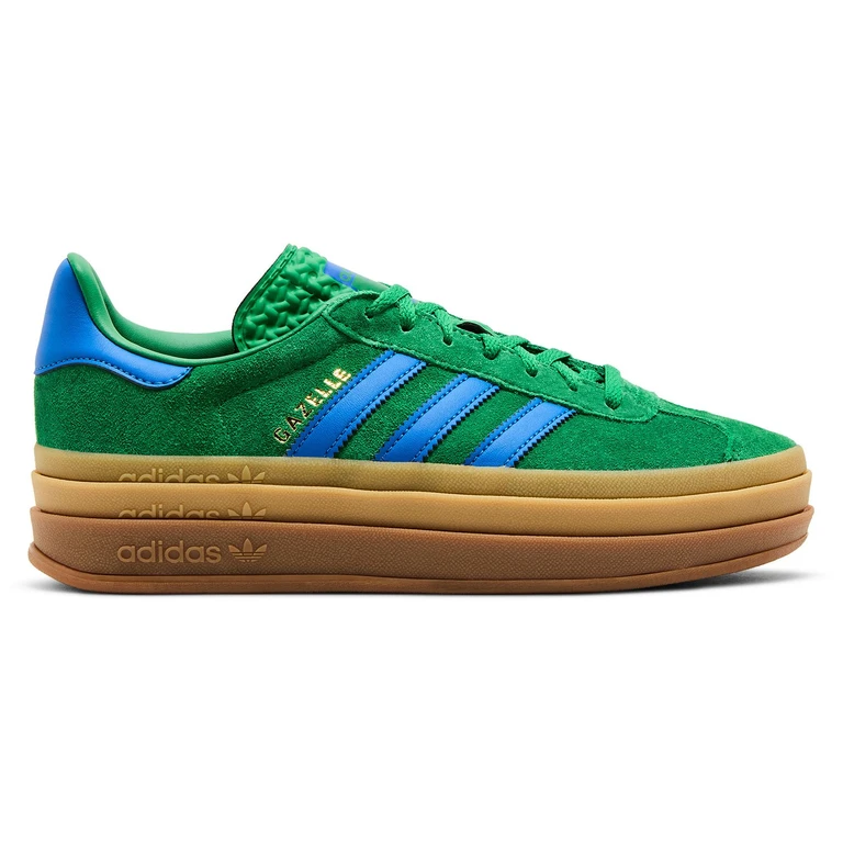 [IE1370] Womens adidas Gazelle Bold 'Green Blue Gum'