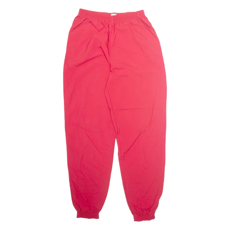 CLAIRE Womens Track Pants Red Tapered M W28 L33