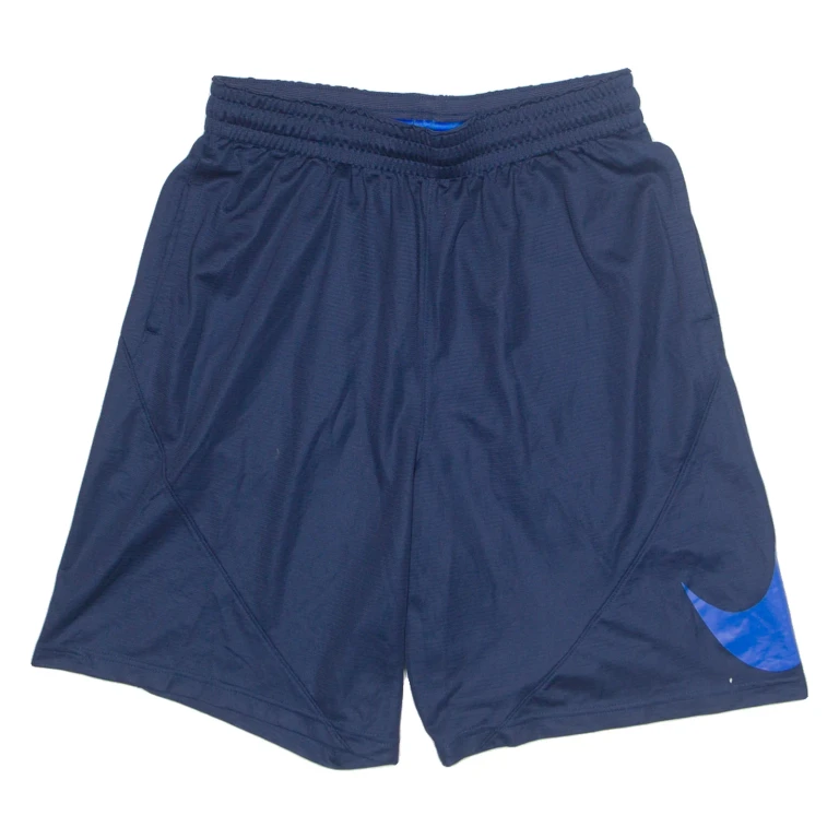 NIKE Mens Sports Shorts Blue Relaxed XL W30