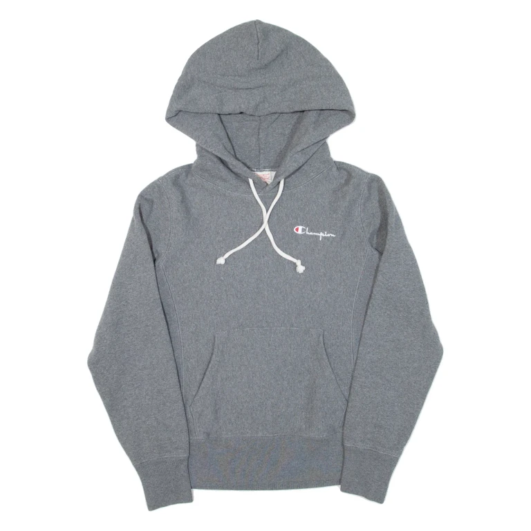 CHAMPION REVERSE WEAVE Womens Grey Hoodie XS