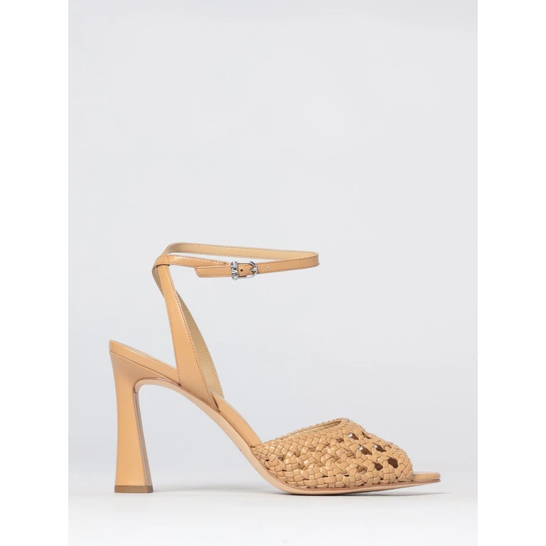 Heeled Sandal Woman color Beige (40S6RSHS6L198)