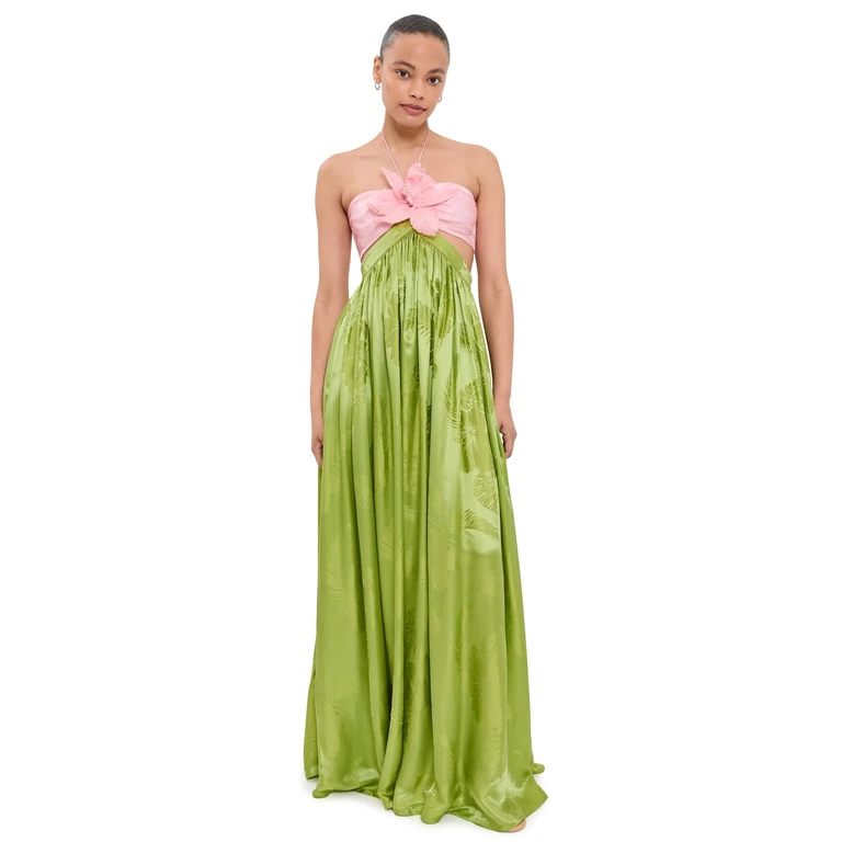 Retrofête Prudy Dress Kiwi/Rosa Top Jacq S