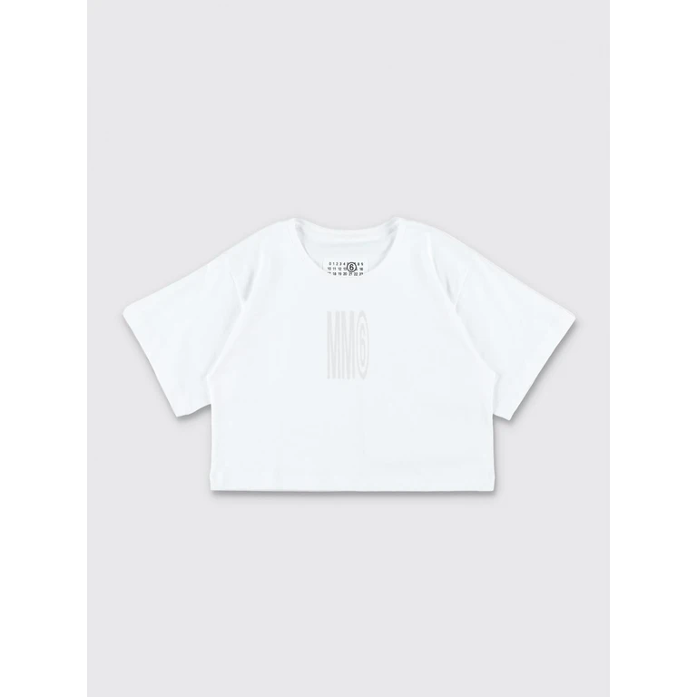 MM6 MAISON MARGIELA T-Shirt Kids color White (M60806MM04IM6100)
