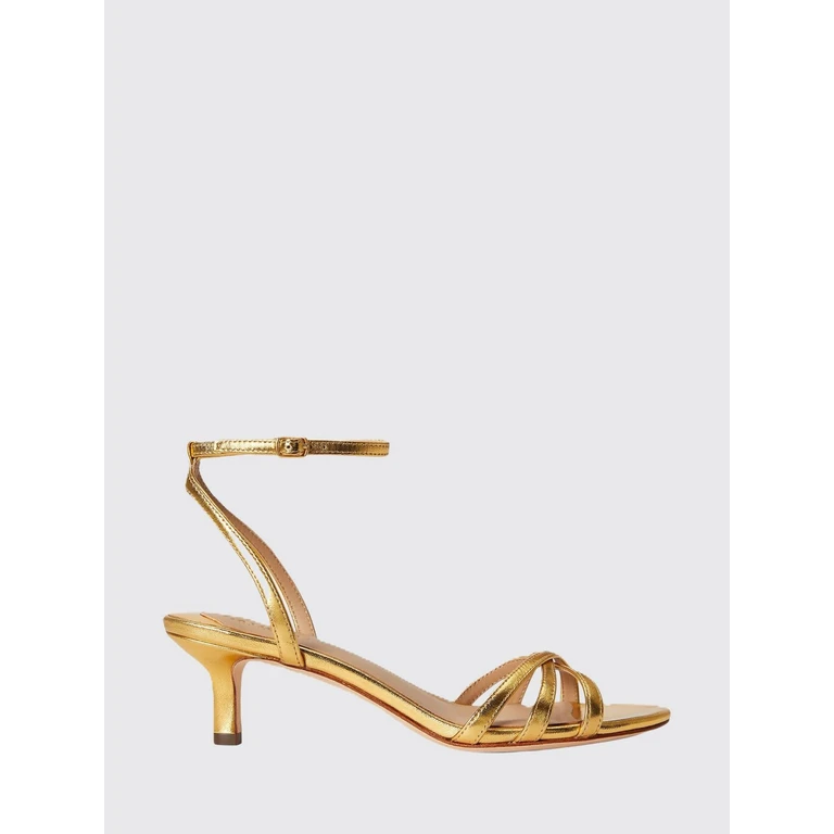 Heeled Sandal Woman color Brown (802P10398001)