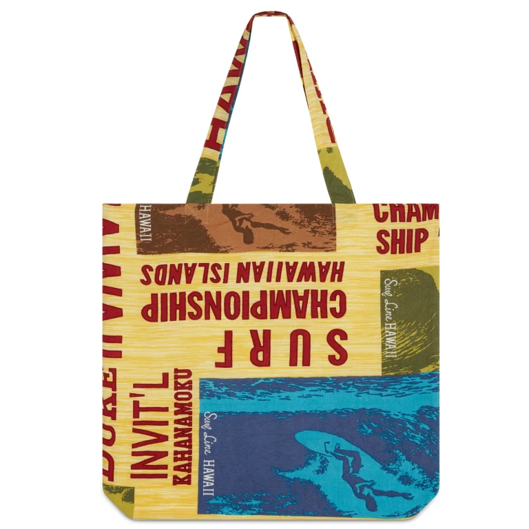 Farmers' Market Bag - Surf Contest Yellow