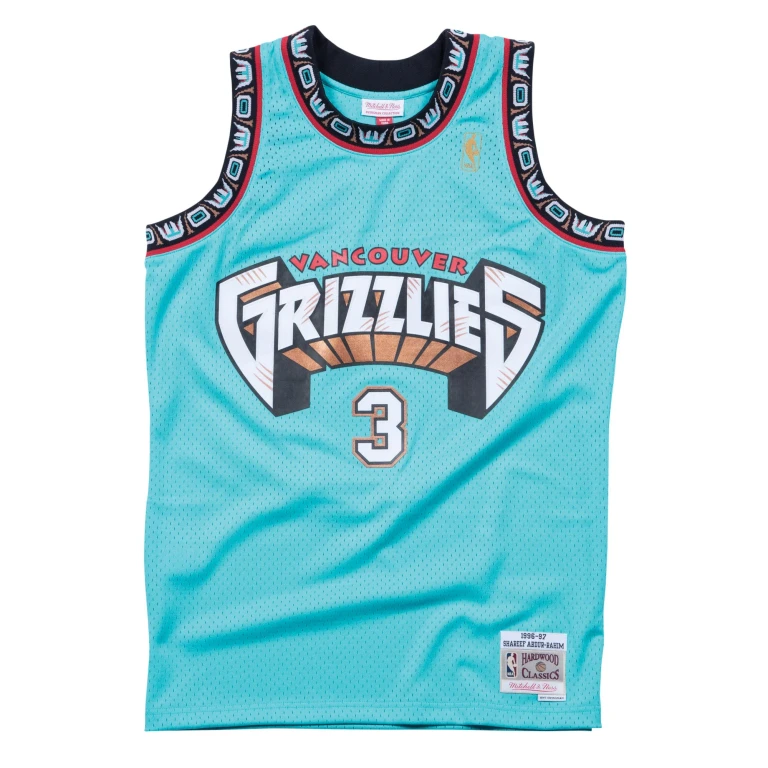 Men's NBA Swingman Road Jersey Grizzlies 96 Shareef Abdur-Rahim