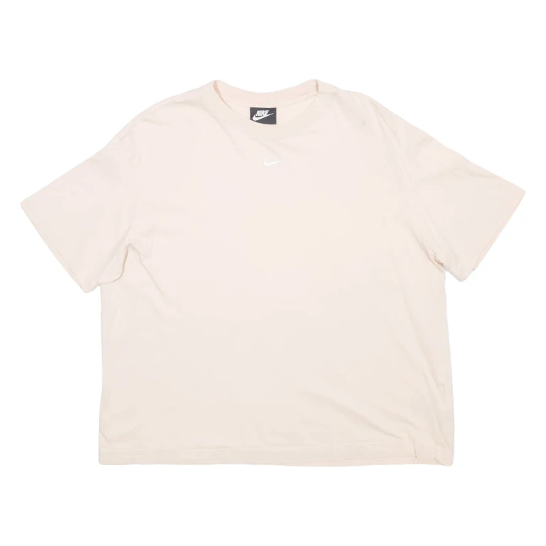 NIKE Cropped Womens T-Shirt Pink M