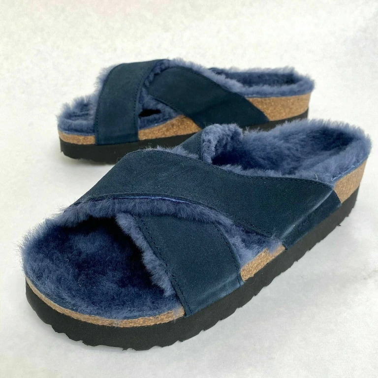 Unisex Daytona Fur Teddy Crystal Rose