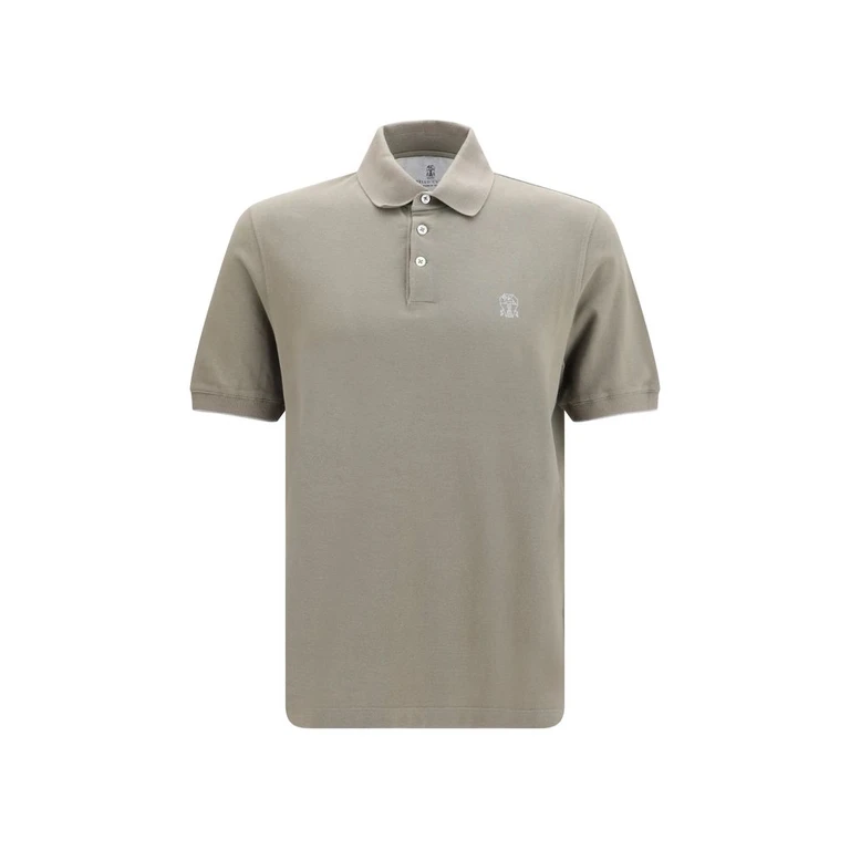 Bicolor Cotton Polo Shirt - Men