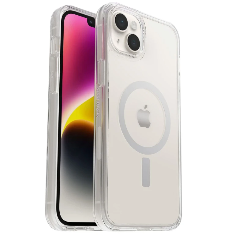 Iphone 14 Plus Symmetry Series+ Case - Clear, Ultra-Sleek, Snaps to Magsafe, Raised Edges Protect Camera & Screen