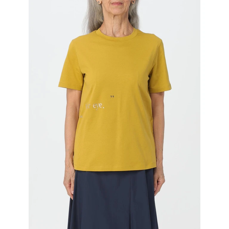 'S MAX MARA T-Shirt Woman color Yellow (2419971033600009)