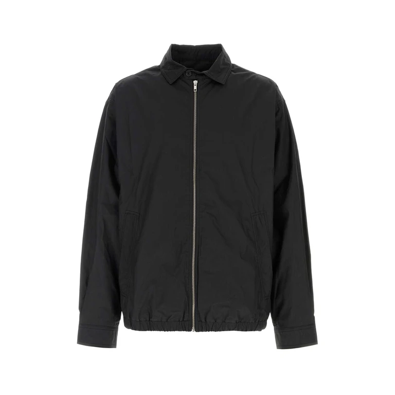 Black Cotton William Jacket Giubbini - Men