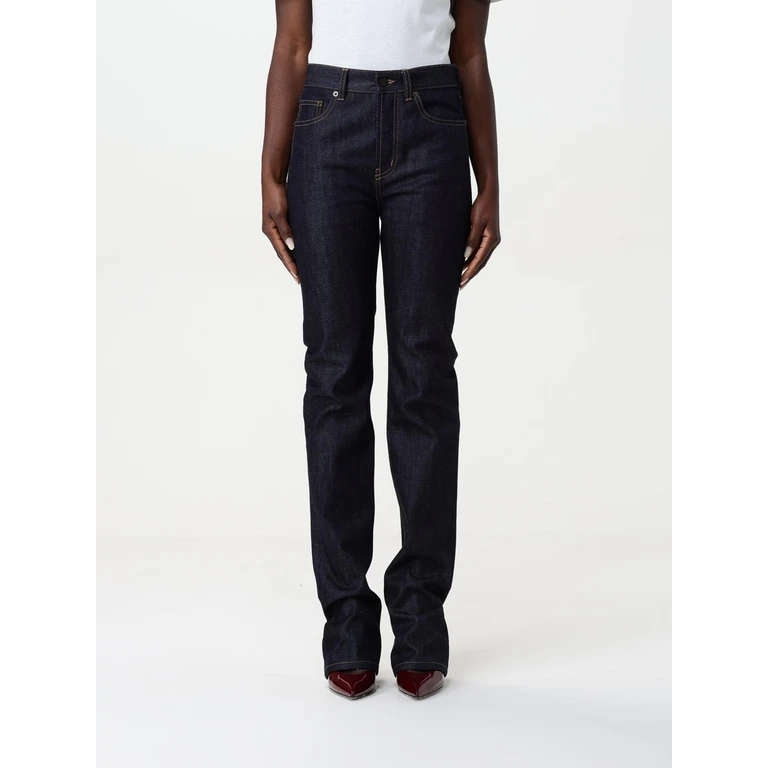 SAINT LAURENT Jeans Woman color Blue (807142Y23HA4020)