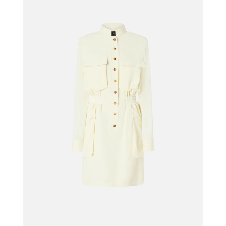 Pinko - Robe chemise courte avec poches - 42