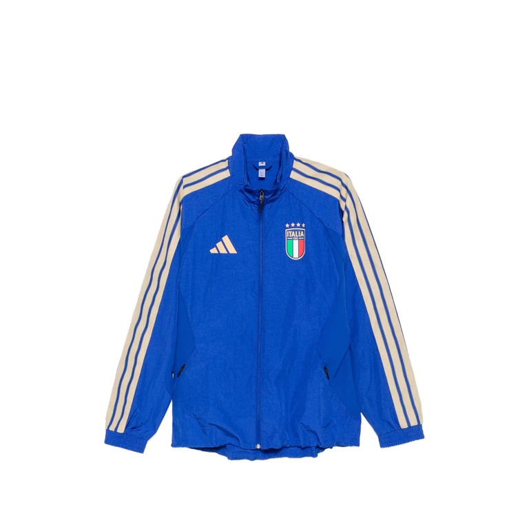 Adidas Logo-print Striped Jacket