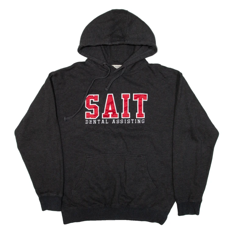 JPT PREMIUM SAIT Mens Black Hoodie USA L