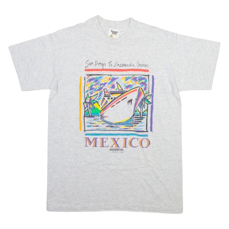 TENNESSEE RIVER Mens T-Shirt Grey USA M