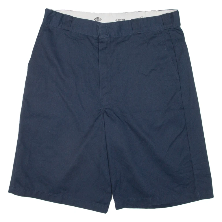 DICKIES Mens Workwear Shorts Blue Loose XL W38