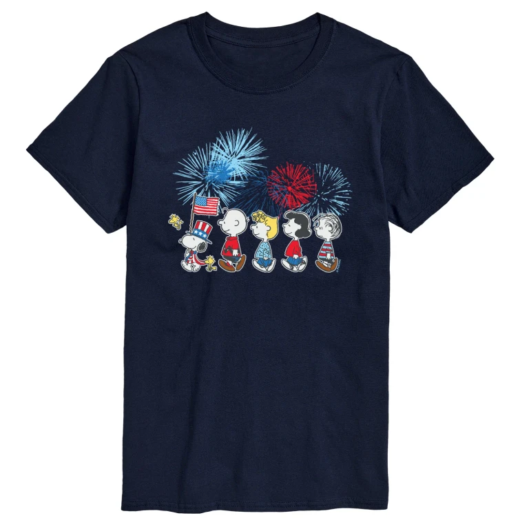 USA Parade - Men's Short Sleeve Graphic T-Shirt