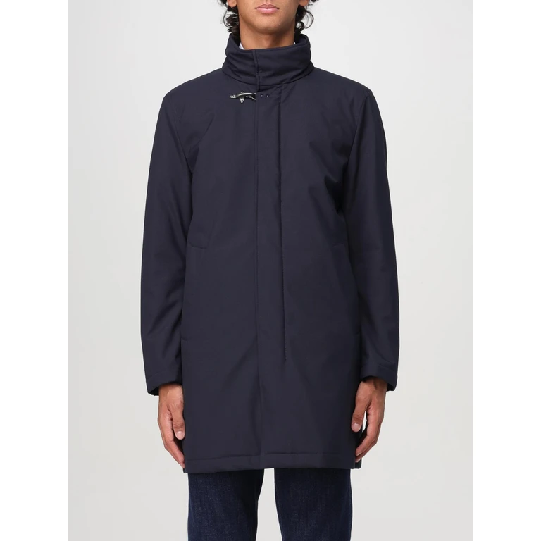 Coat Men color Blue (NAM62490490VLHU807)