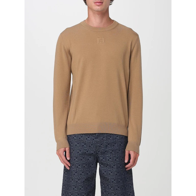 Sweater Men color Brown (FZX091ASH3F0QU5)