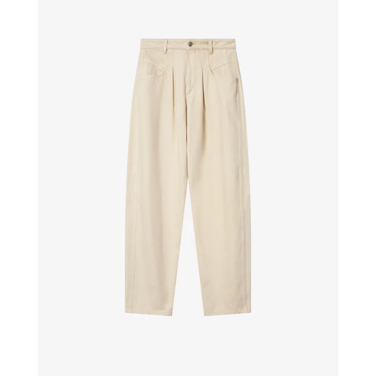 Pantalon Lisha - Femme - Beige - Taille34 - Isabel Marant