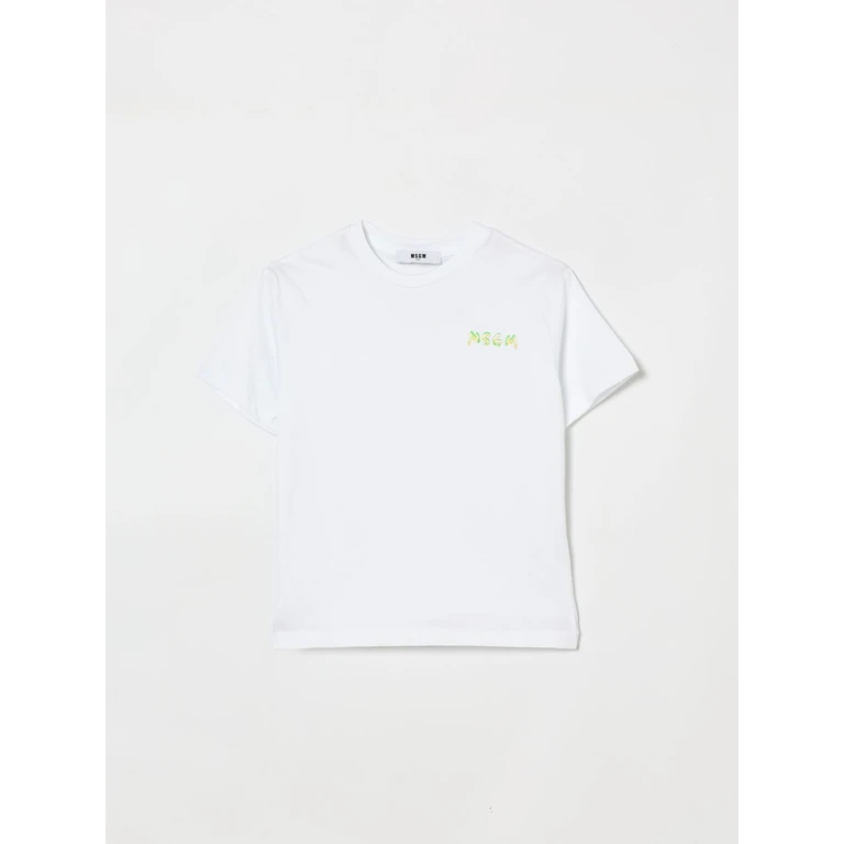 MSGM KIDS T-Shirt Kids color White (S6MSJUTH003001)