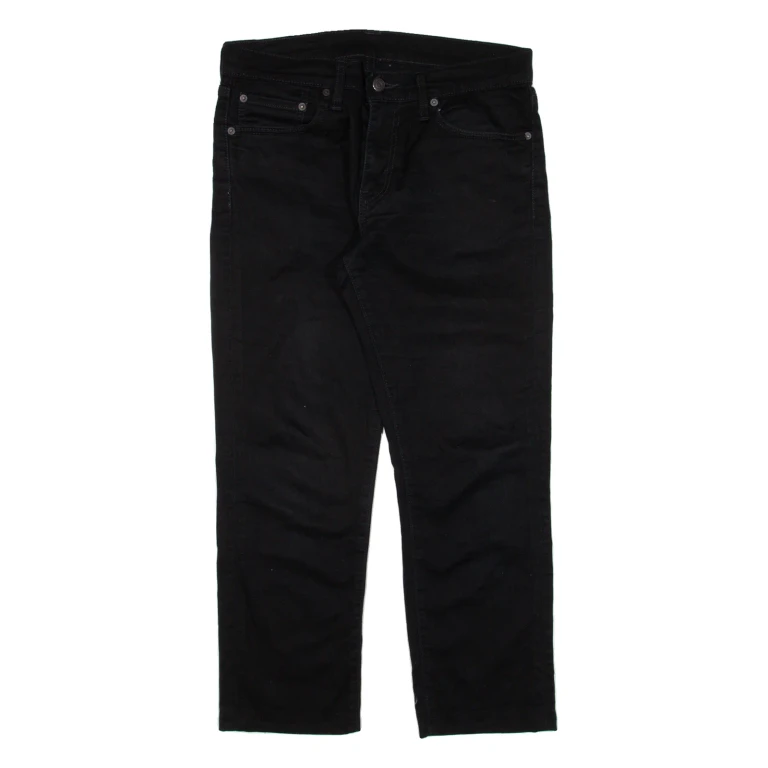 LEVI'S 511 Jeans Mens Black Slim Straight W32 L27