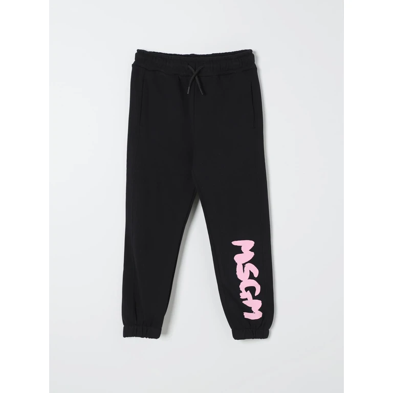 MSGM KIDS Pants Kids color Black 1 (F4MSJUFP063110/08)