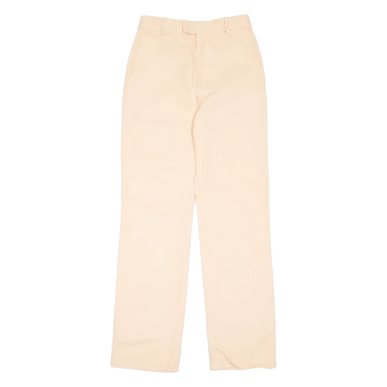 Womens Trousers Pink Regular Straight W28 L32