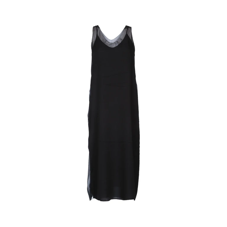Abiti Black Silk - Women