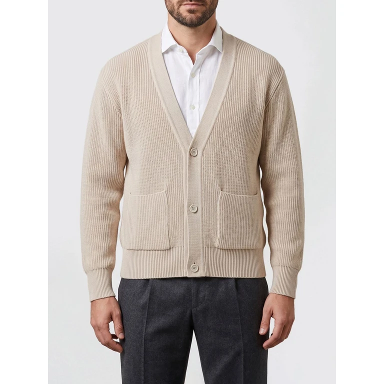 Sweater Men color Beige (PALMML417PA66016150)