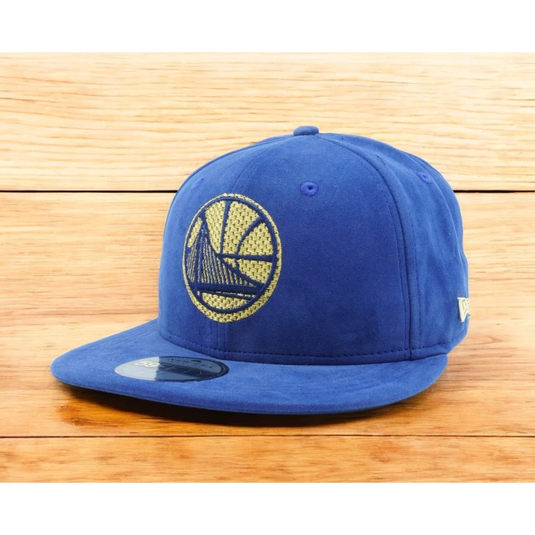 Men's NBA Golden State Warriors Vivid Velvet Suede 59Fifty