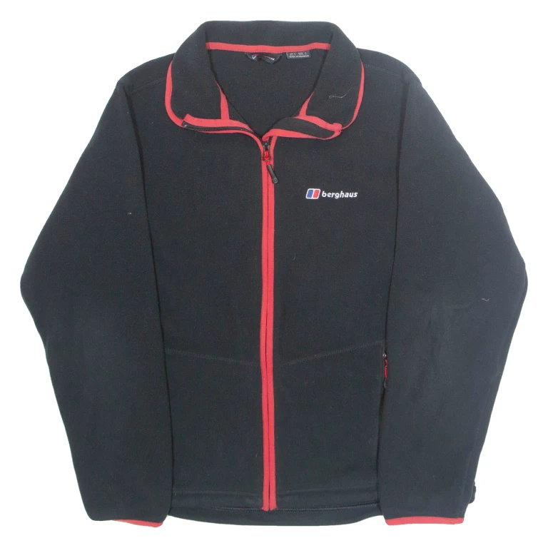 BERGHAUS Mens Fleece Jacket Black S