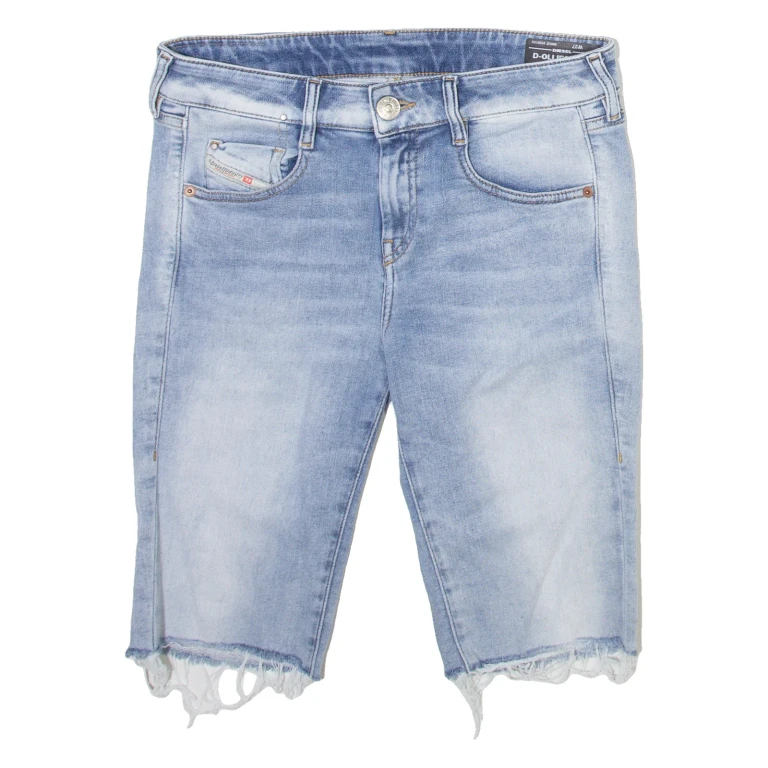 DIESEL Womens Denim Shorts Blue S W27