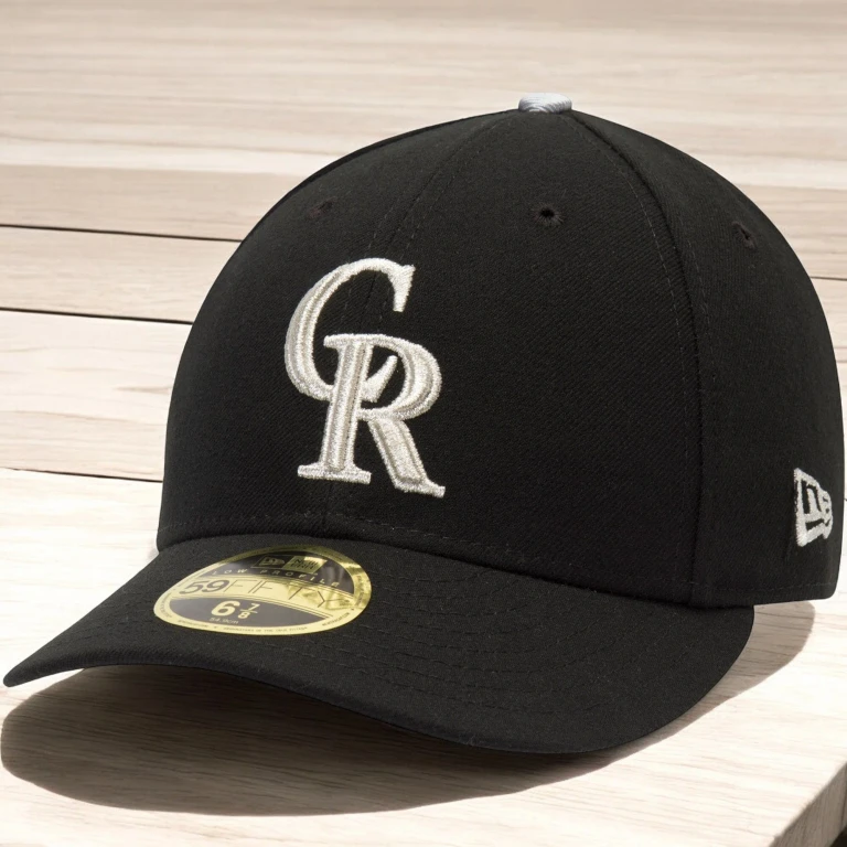 Men's MLB Authentic Collection Low Pro 59Fifty Fitted Cap Colorado Rockies Hats