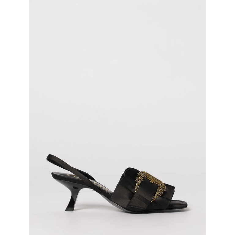 Heeled Sandal Woman color Black (80VA3S48ZS185899)