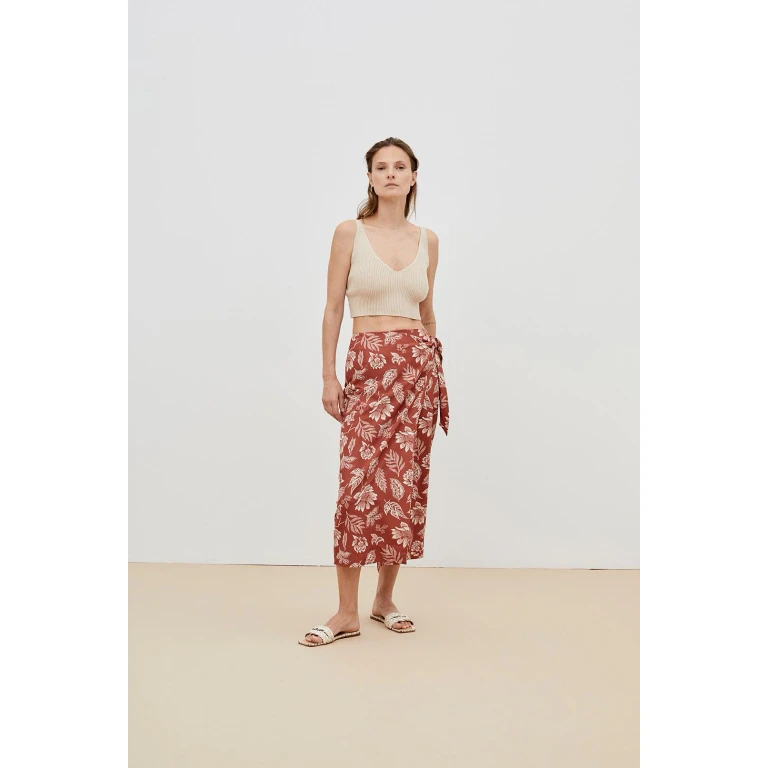 Women crop top - Beige