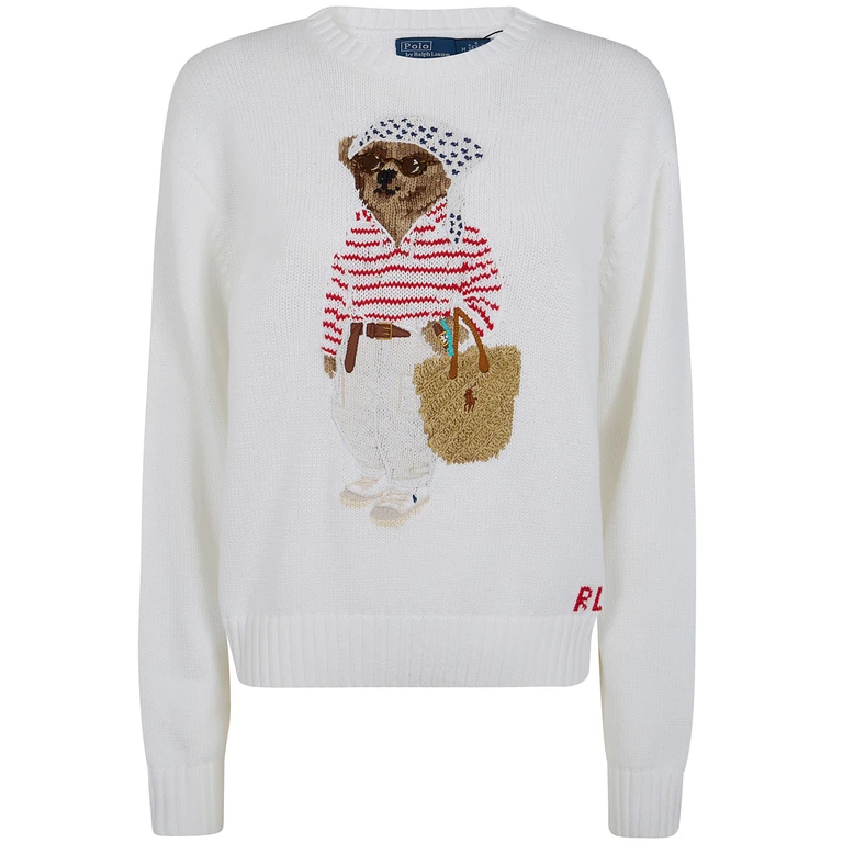 POLO RALPH LAUREN Sweater Round Neck Teddy Sweater