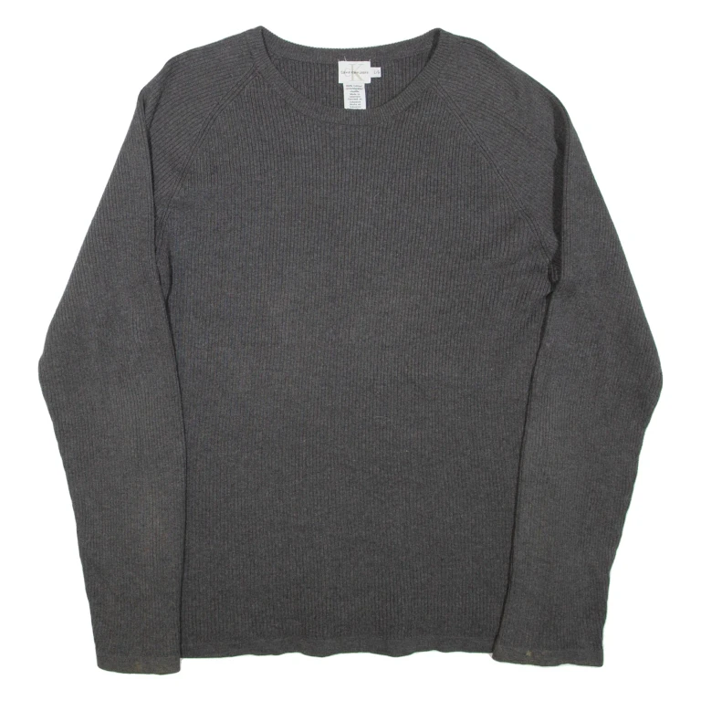 CALVIN KLEIN Mens Jumper Grey Tight Knit XL