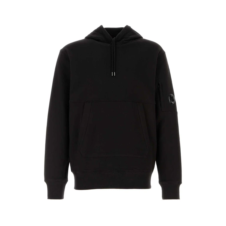 C. P. Company Black Cotton Sweatshirt Maglieria - Men