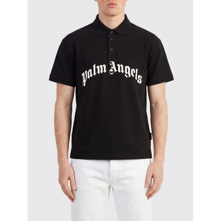 Polo Shirt Men color Black (PMGB012S26FAB0021003)