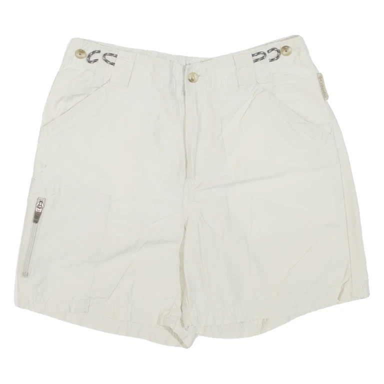 COLUMBIA Womens Sports Shorts Beige XS W26