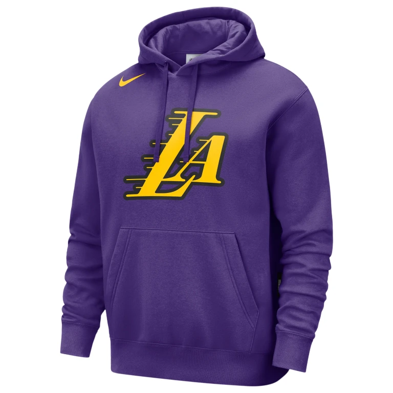 Men's NBA Lakers Club Pullover Hoodie City Edition