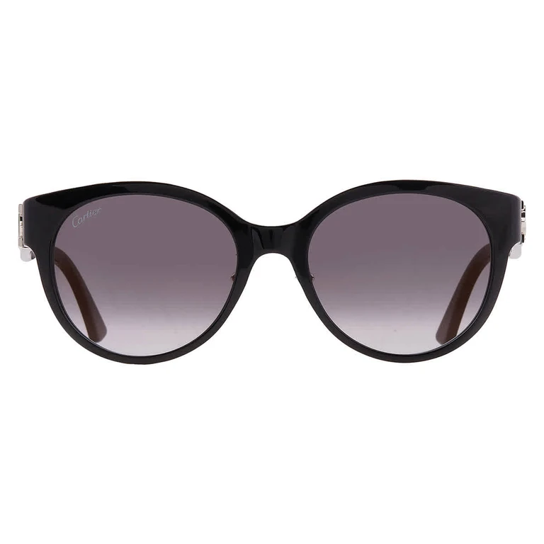 Cartier Grey Cat Eye Ladies Sunglasses CT0510SJ 001 55