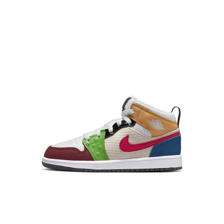 Preschool Retro 1 Mid Se Ps 'Messy Room' Sneakers